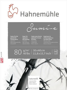 Hahnemühle Sumi-e 30x40cm 20 Blatt