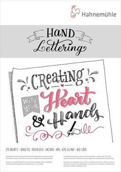 Hahnemühle Hand Lettering Block A4 25 Blatt