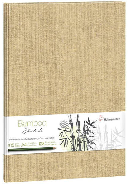 Hahnemühle Bamboo Sketch Skizzenbuch A4 64 Blatt weiß (10628566)