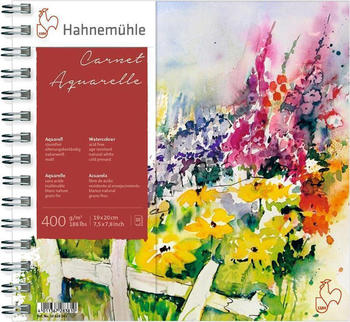 Hahnemühle FineArt Hahnemühle Carnet Aquarelle Aquarellblock 19 x 20 cm 15 Blatt weiß (10628381)