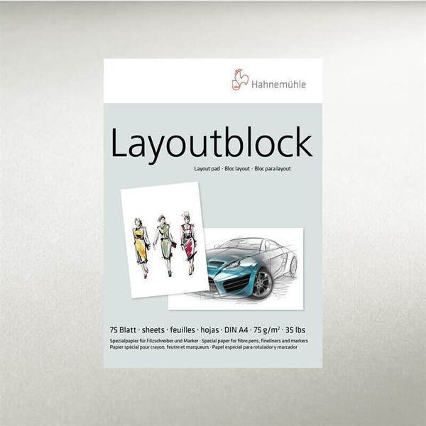 Hahnemühle Layout-Block für Comic & Illustration A3 75 Blatt weiß (10625060)