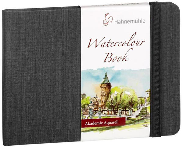Hahnemühle Watercolour Book A5 Landschaftsformat 30 Blatt 60 Seiten weiß (10628811)