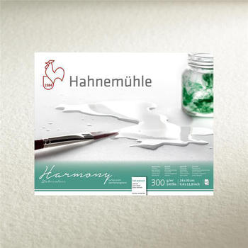 Hahnemühle Harmony Watercolour Aquarellblock 24 x 30 cm 12 Blatt weiß (10628764)