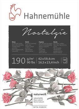 Hahnemühle Nostalgie Skizzenblock A2 50 Blatt weiß (10628212)