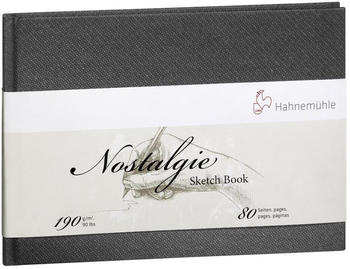 Hahnemühle Nostalgie Skizzenbuch A4 Querformat 40 Blatt/80 Seiten weiß (10628695)