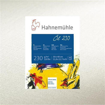 Hahnemühle FineArt Hahnemühle Öl 230 Block 36 x 48 cm 10 Blatt weiß (10628304)