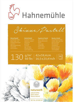 Hahnemühle Pastell-Block A2 30 Blatt weiß (10628547)
