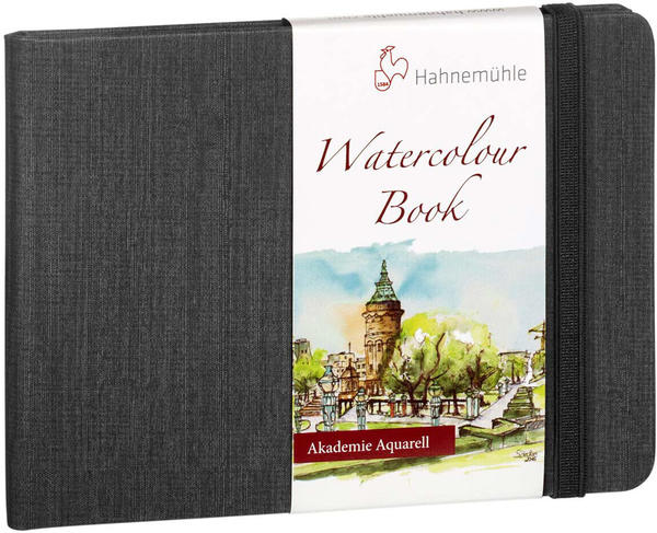 Hahnemühle Watercolour Book A4 Landschaftsformat 30 Blatt 60 Seiten weiß (10628812)