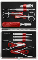 ZWILLING 97654-003-0, ZWILLING Classic Manik&uuml;re Set 10tlg. in Rot