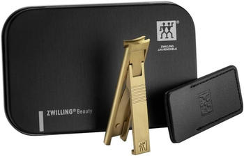 ZWILLING Twinox Twin S Nagelknipser mit Metallbox Gold Edition (42498-102-0)
