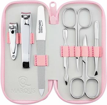 MarQus Solingen Maniküre Set im Leder Etui