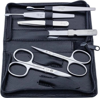 Alpen 6822R Maniküre-Set mit Etui