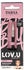 Parsa Beauty LOV.U Nagelschere schwarz