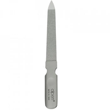 Alpen Edelstahl Saphir-Nagelfeile rostfrei grob und fein 10 cm