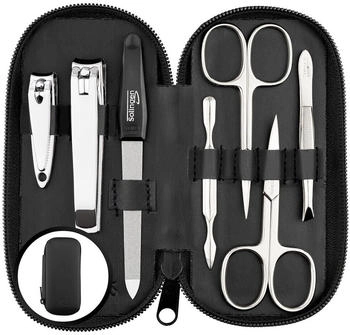 MarQus Maniküre Set 1803 Leder 7-tlg. schwarz