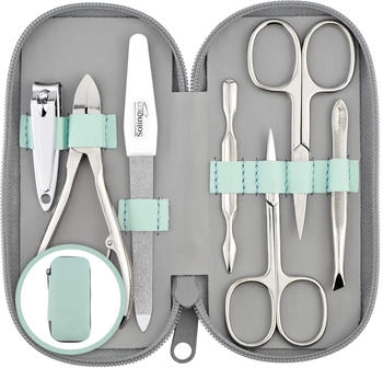 MarQus Maniküre Set 1808 Leder 7-tlg. mint