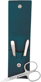 Becker Erbe Piemont Druckknopf-Etui 3-teilig petrol