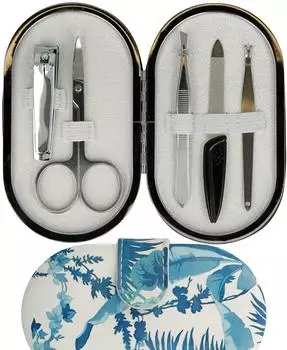 Clauss Maniküre-Set Mini 5-tlg. blau