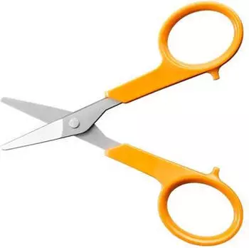 Finishing Touch Flawless Nagelschere gerade 10 cm orange