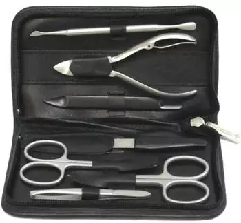 Windrose Nappa 6tlg. schwarz (W803109.08)