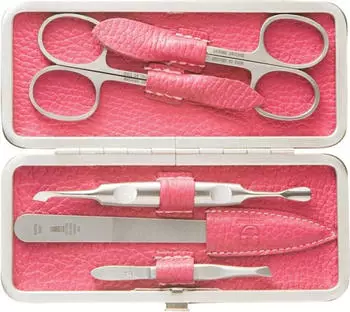 Dreiturm 5-teiliges Maniküre-Etui Sangria (972214)