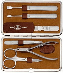 Zwilling ZWILLING Rahmen-Etui Elchleder Braun (6-tlg.)