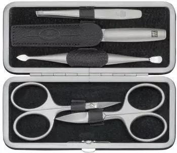 ZWILLING Rahmen-Etui, Yakleder, schwarz (5-tlg.)