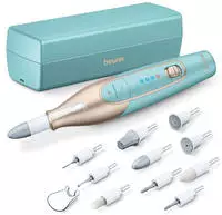 BEURER Manik&uuml;re-Pedik&uuml;re-Set "MP 84 elektrische Nagelfeile, kabellos mit...