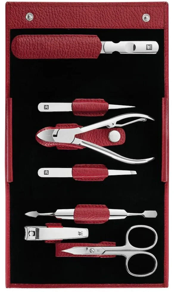 ZWILLING Nagelpflege-Set rot 7-teilig Test TOP Angebote ab 122,99 €  (Oktober 2023) | Nageletuis