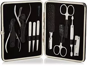 ZWILLING Classic Inox Maniküreset Kroko-Optik schwarz (10-tlg) ZWILLING Classic Inox Maniküreset Kroko-Optik schwarz (10-tlg)