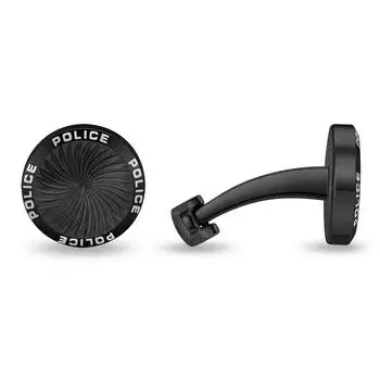 Police Gyre Manschettenknöpfe schwarz (PEAGC0022602)