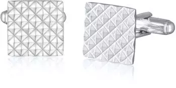 Kuzzoi Manschettenknöpfe Pyramiden Design 925 Silber, Herren (9175418)