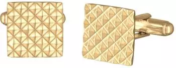 Kuzzoi Manschettenknöpfe Pyramiden Design 925 Silber vergoldet (1007932823)