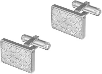 Emporio Armani Manschettenknöpfe Edelstahl, Herren (EGS3360040)