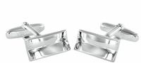 Grom Manschettenknöpfe Silber (615141)
