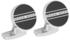 Hugo Boss Runde Manschettenknöpfe aus Messing mit Streifen und Logo (50434267) schwarz