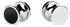 Hugo Runde Manschettenknöpfe aus Zink mit Emaille-Detail (50316087) schwarz