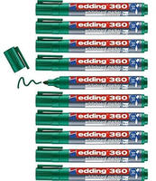 Edding 4-360004, edding 360 Whiteboard-Marker gr&uuml;n 1,5 - 3,0 mm, 10 St.