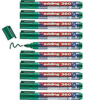 edding Whiteboard Marker 360 grün (10 Stück)