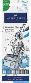 Faber-Castell Gofa Sketch Marker 6er Etui Produktdesign (164806)