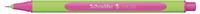 Schneider 191009, Schneider Fineliner Line-Up - 0,4 mm, pink