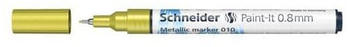 Schneider Metallicmarker Paint-It 010 0,8mm yellow metallic