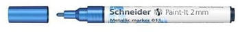 Schneider Metallicmarker Paint-It 011 2mm blue metallic