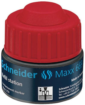 Schneider Maxx 669 für Permanentmarker Refill Station 30ml rot