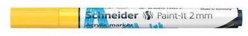 Schneider Acrylmarker Paint-It 310 2mm gelb