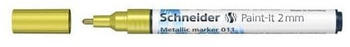 Schneider Metallicmarker Paint-It 011 2mm yellow metallic
