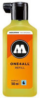 Molotow MO692220, Molotow Nachf&uuml;lltinte One4All f&uuml;r Permanentmarker 180ml neongelb