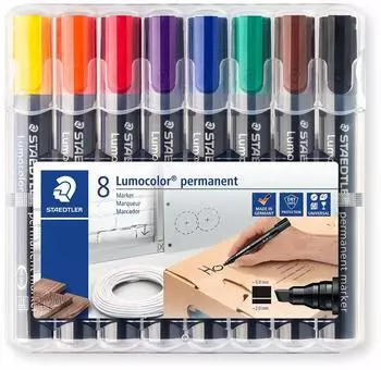 Staedtler Lumocolor 350 8er Etui (350 WP8) Staedtler Lumocolor 350 8er Etui (350 WP8)