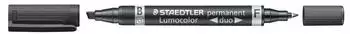 Staedtler Lumocolor duo Keilspitze,schwarz (348 B-9)