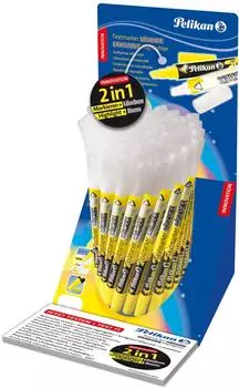 Pelikan Textmarker leuchten gelb + L&ouml;scher (931410)
